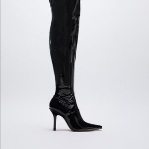 Brand new Zara thigh high boots